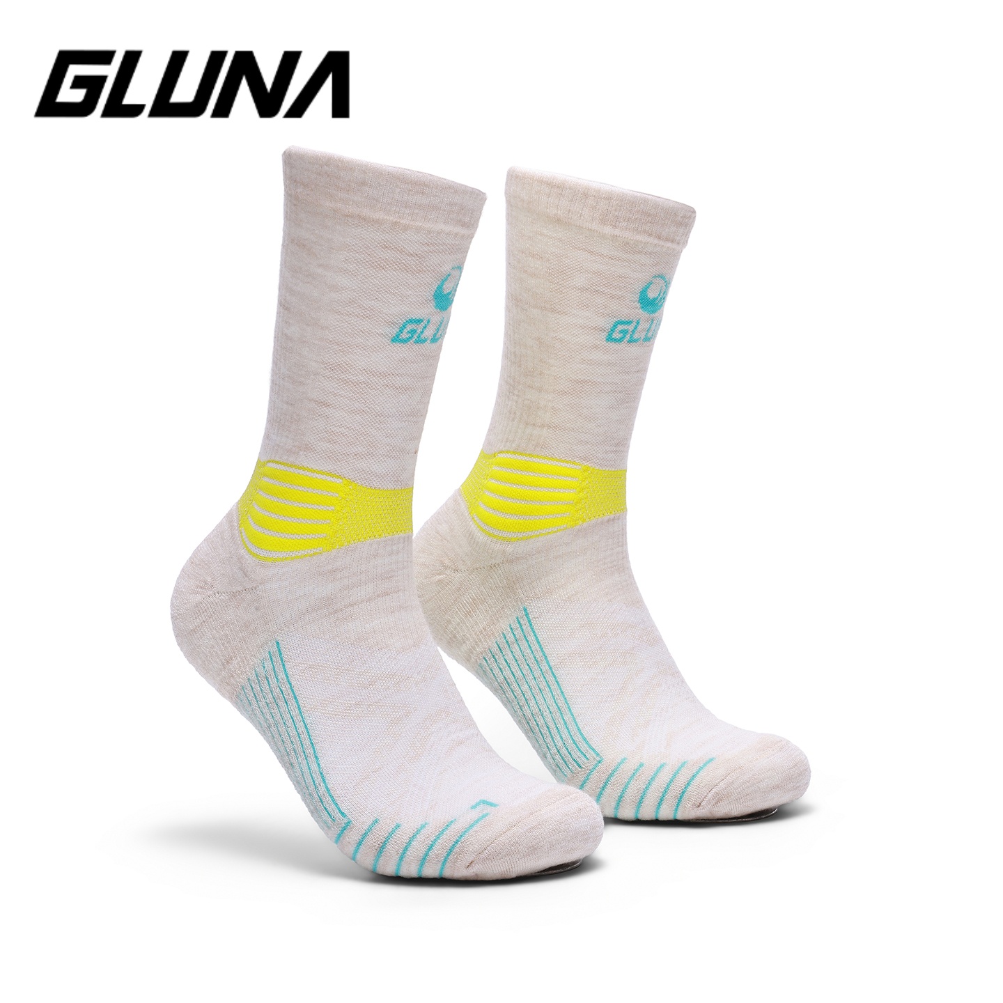 Wool Hiking Sock - GLUNA 하이킹용 스포츠 양말 런닝용 수분