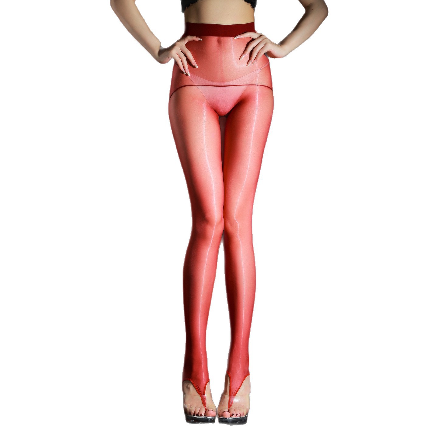 Tights Pantyhose Sheer - 오로라 심리스 팬티 스타킹 초박형 섹시한