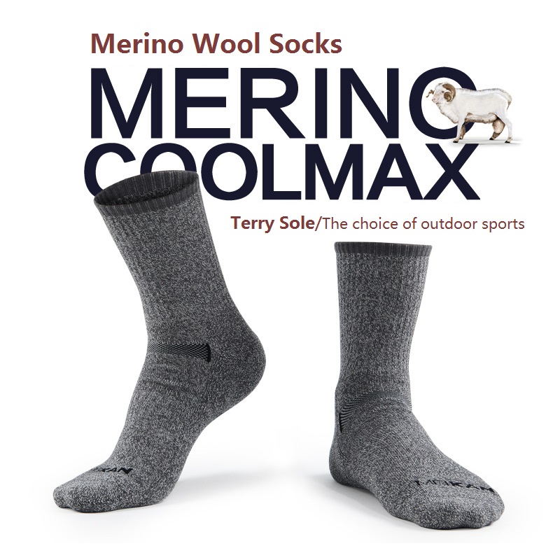 MEIKAN 남성용 메리노 울 양말, 쿨맥스, 야외 하 - Wool Hiking Sock 리뷰 및 가격