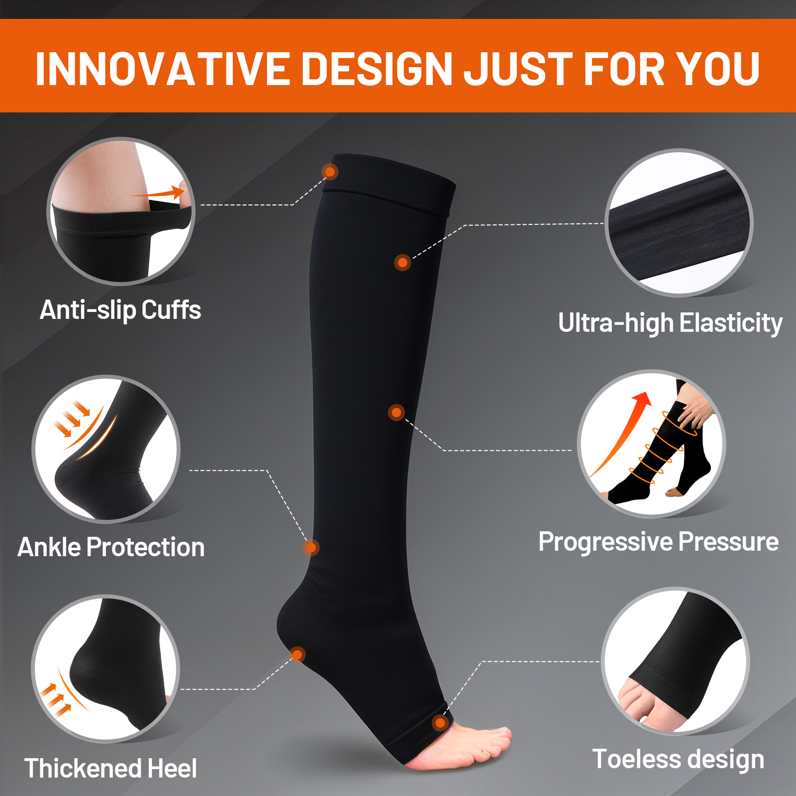 코포에 압박 양말 S-XXL 의료용 정맥류 예방 발가락 - Compression Sock Medical 리뷰 및 가격