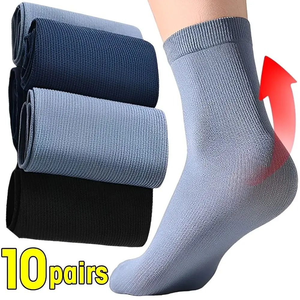 10켤레 캐주얼 통기성 남성용 아이스 실크 양말 부드럽 - Silk Sock Bamboo 리뷰 및 가격