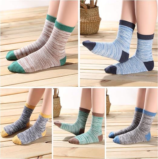어린이 남아용 크루 앵클 양말 면 소재 드레스 패션 디 - Cotton Crew Sock Pack 리뷰 및 가격