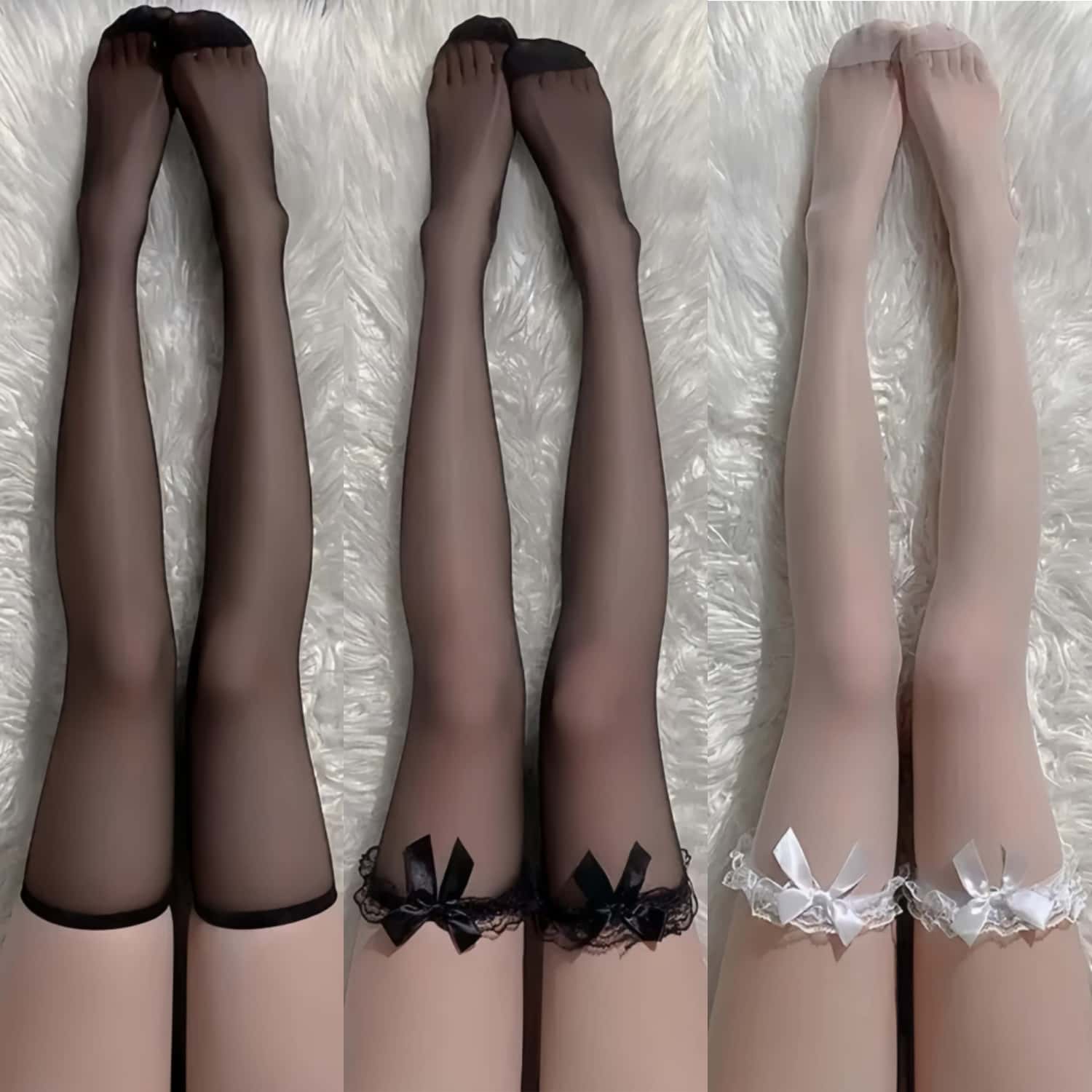2026new 플러스 사이즈 여성 실크 얇은 투명한 타 - Knee High Sock Women 리뷰 및 가격