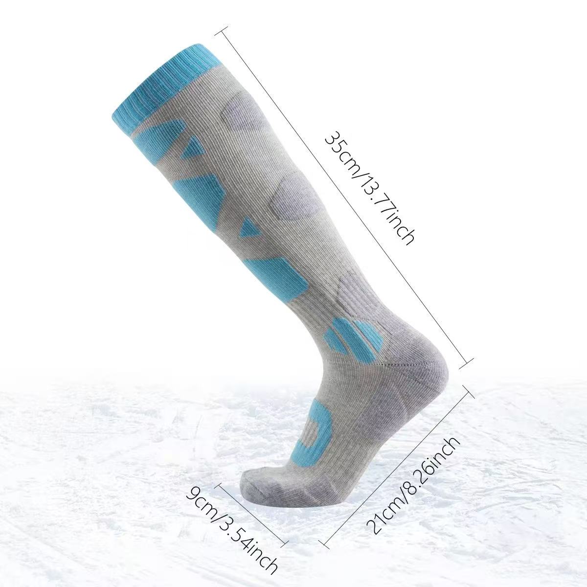 열 보온 겨울 스키 양말 두꺼운 면 남녀 따뜻한 야외  - Thermal Sock Winter 리뷰 및 가격