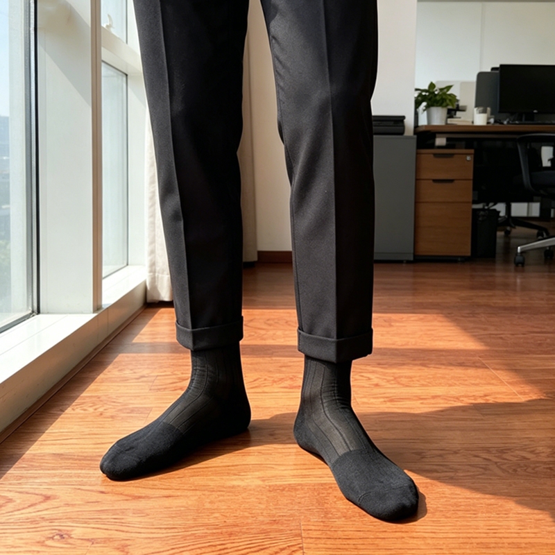 남성용 TNT 중목 양말, 남성용 단색 비즈니스 양말, - Dress Sock Men 리뷰 및 가격