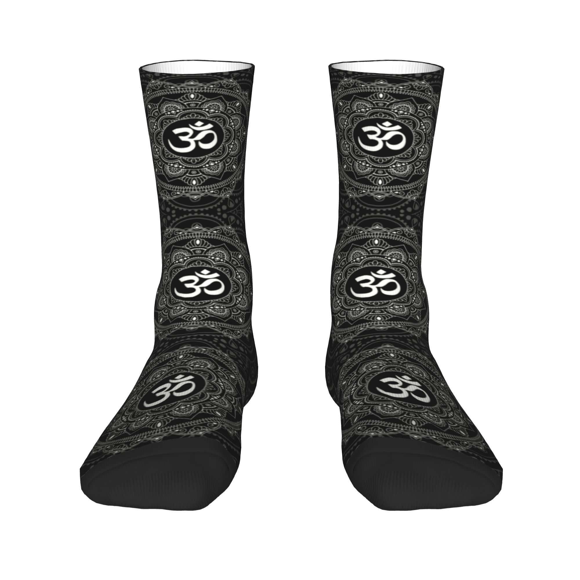 맞춤형 옴 만다라 드레스 양말 남성용 여성용 따뜻한 패 - Dress Sock Men 리뷰 및 가격